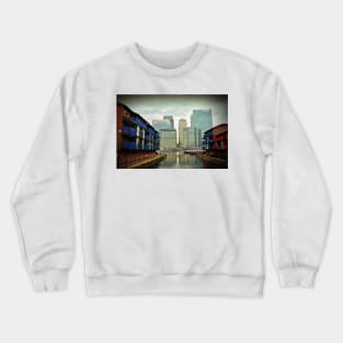 Canary Wharf London Docklands England UK Crewneck Sweatshirt